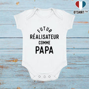 Body bébé Futur réalisateur comme papa