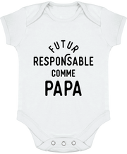 Body bébé Futur responsable comme papa