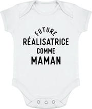 Body bébé Future réalisatrice comme maman