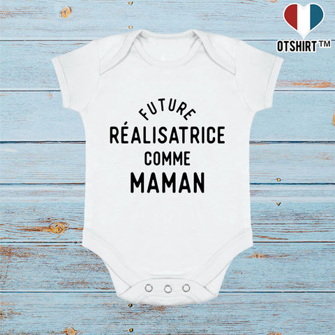 Body bébé Future réalisatrice comme maman