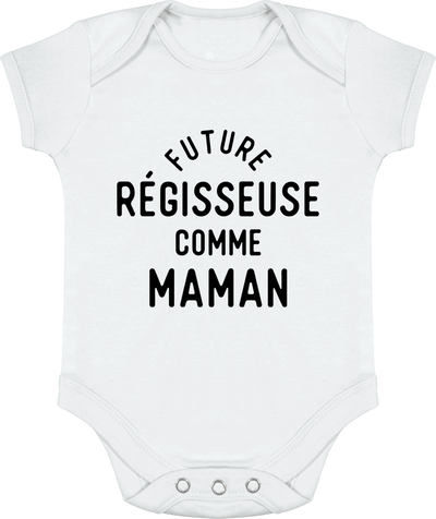 Body bébé Future régisseuse comme maman