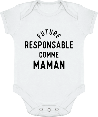 Body bébé Future responsable comme maman