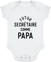 Body bébé Futur secrétaire comme papa