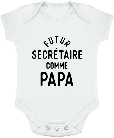 Body bébé Futur secrétaire comme papa