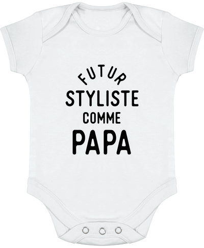 Body bébé Futur styliste comme papa
