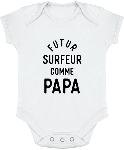 Body bébé Futur surfeur comme papa