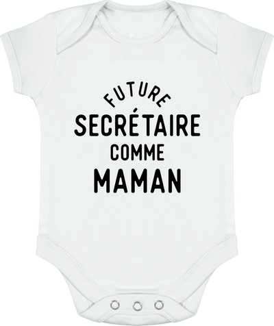 Body bébé Future secrétaire comme maman