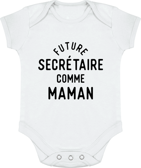 Body bébé Future secrétaire comme maman