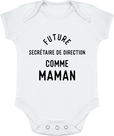 Body bébé Future secrétaire de direction comme maman