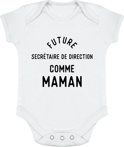 Body bébé Future secrétaire de direction comme maman