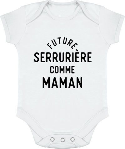 Body bébé Future serrurière comme maman