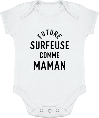 Body bébé Future surfeuse comme maman