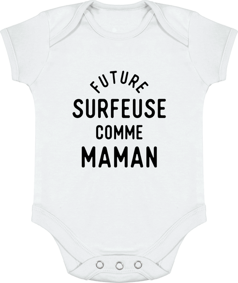 Body bébé Future surfeuse comme maman