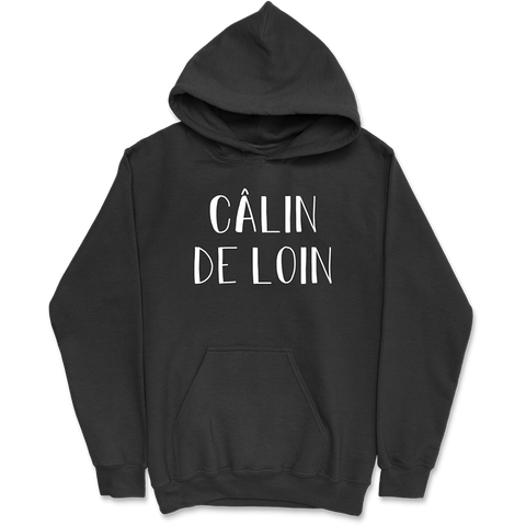Sweat à capuche homme Calin de loin