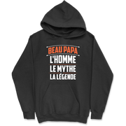 Sweat à capuche homme beau papa la légende 3