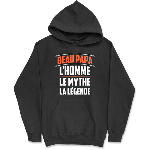 Sweat à capuche homme beau papa la légende 3