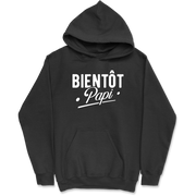 Sweat à capuche homme bientôt papi