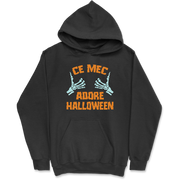 Sweat à capuche homme ce mec adore halloween