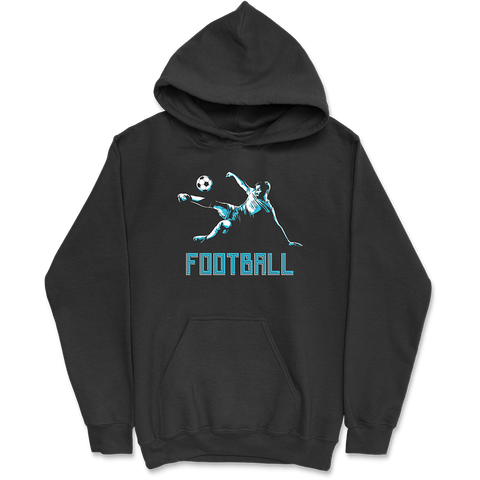 Sweat à capuche homme football fan sport