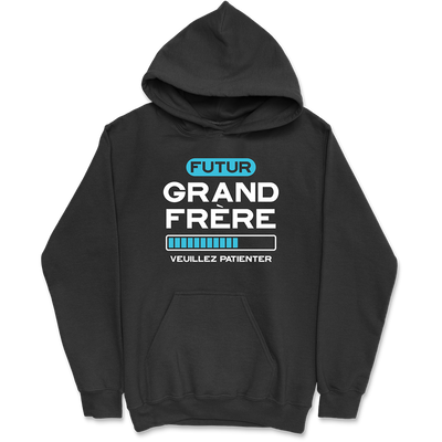 Sweat à capuche homme futur grand frère