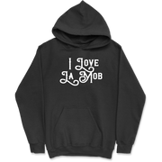 Sweat à capuche homme i love la mob