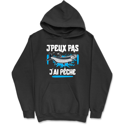 Sweat à capuche homme j'peux pas j'ai pêche 2