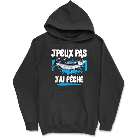 Sweat à capuche homme j'peux pas j'ai pêche 2
