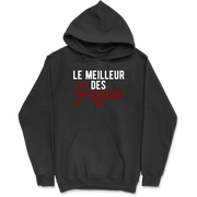 Sweat à capuche homme le meilleur des papas