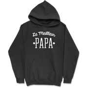 Sweat à capuche homme le meilleur papa