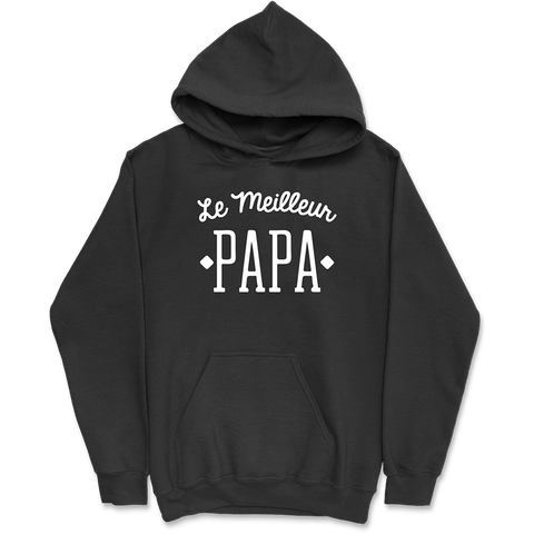 Sweat à capuche homme le meilleur papa