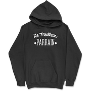 Sweat à capuche homme le meilleur parrain