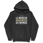 Sweat à capuche homme le mobeur le plus cool