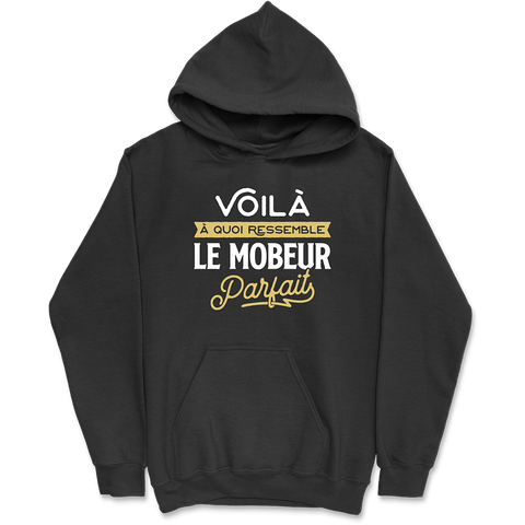 Sweat à capuche homme le mobeur parfait 2