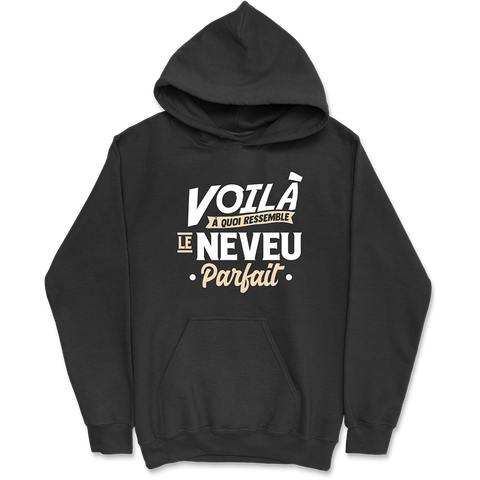 Sweat à capuche homme le neveu parfait