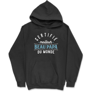 Sweat à capuche homme meilleur beau papa