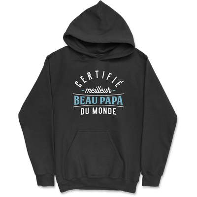 Sweat à capuche homme meilleur beau papa