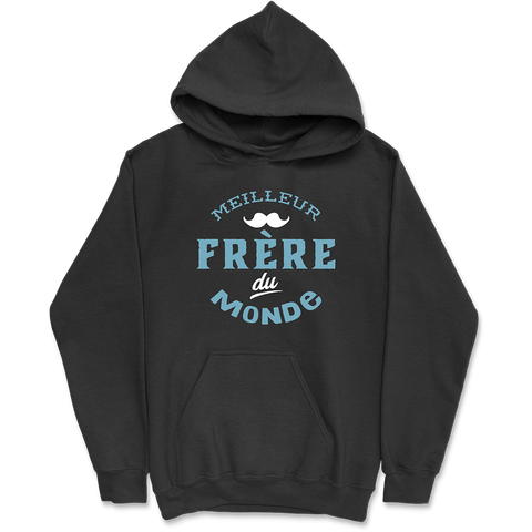 Sweat à capuche homme meilleur frère du monde