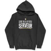 Sweat à capuche homme meilleur serveur