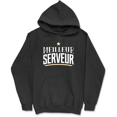 Sweat à capuche homme meilleur serveur