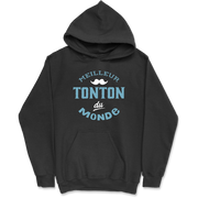 Sweat à capuche homme meilleur tonton du monde
