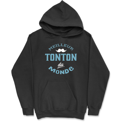 Sweat à capuche homme meilleur tonton du monde