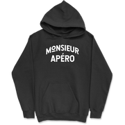 Sweat à capuche homme monsieur apéro