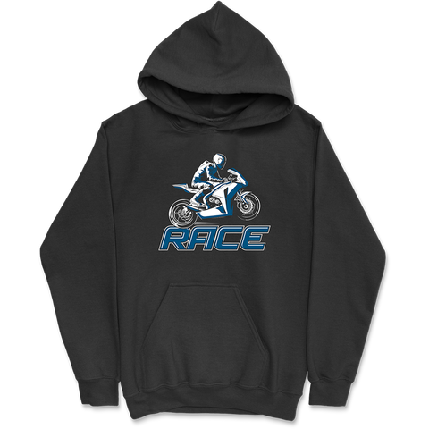 Sweat à capuche homme motorcycle race fan