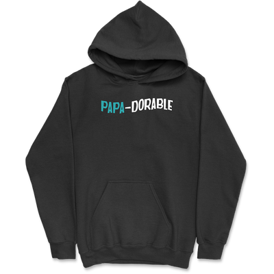Sweat à capuche homme papa-dorable
