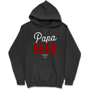 Sweat à capuche homme papa geek