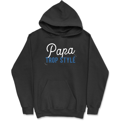 Sweat à capuche homme papa trop stylé