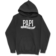 Sweat à capuche homme papi la légende