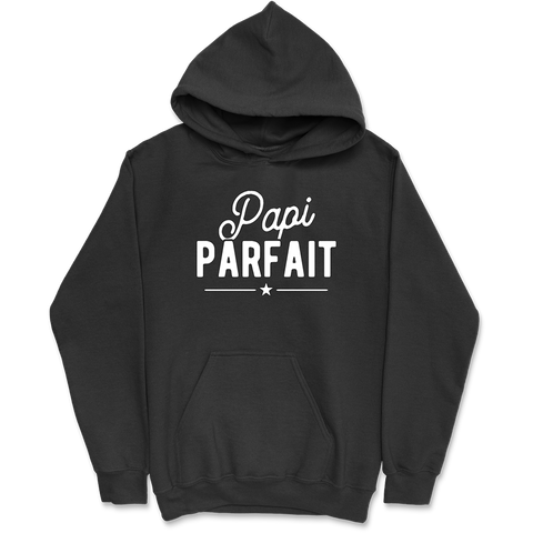 Sweat à capuche homme papi parfait