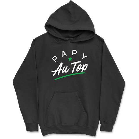 Sweat à capuche homme papy au top