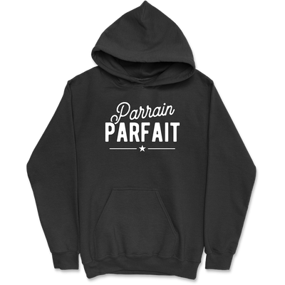 Sweat à capuche homme parrain parfait